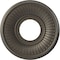 Ekena Millwork Berkshire PVC Medallion (Canopies up to 4 1/2"), 10"OD x 3 1/2"ID x 3/4"P, Metallic Weathered Steel CMP10BEDST - alternate 1